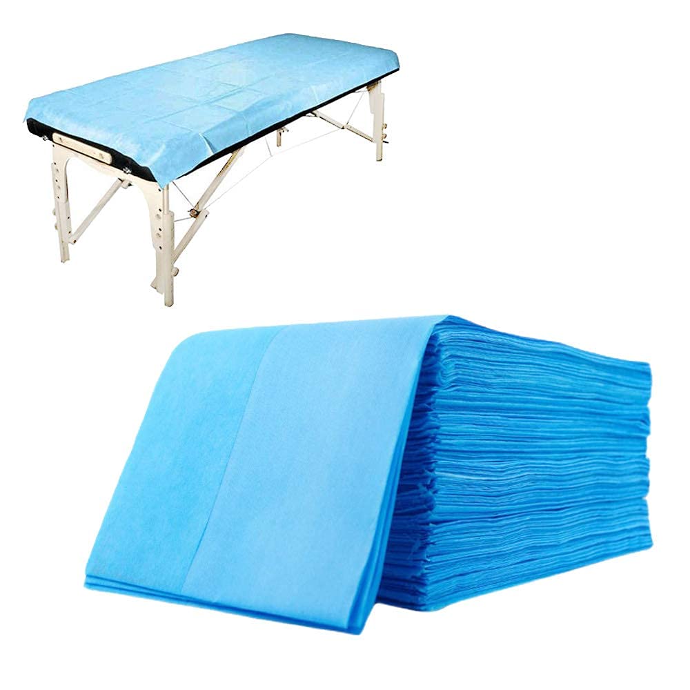thumbnail image 2 of 50 Cobalt Blue Disposable Dental Bibs - 13x18 3-Ply - Tattoo Tray Nail Bed Covers 2 of 5