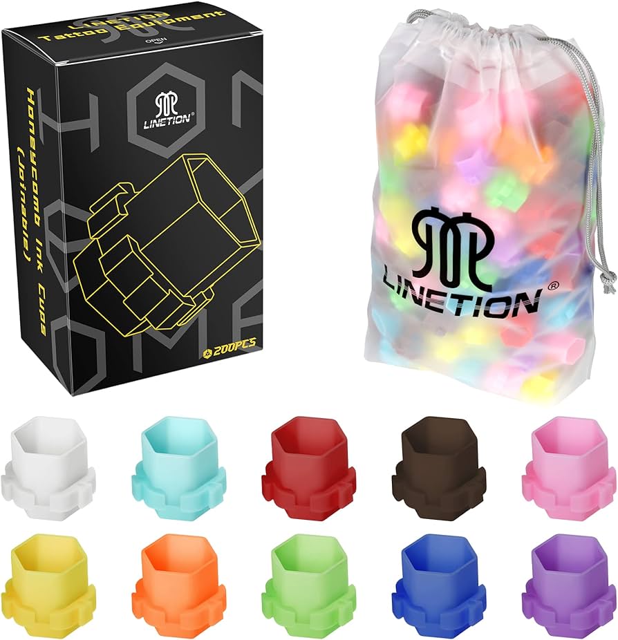 Disposable Honey Ink Caps 200/Pcs